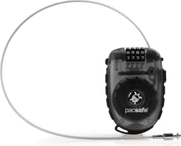 Pacsafe Retractasafe 250- Anti-diefstal 4-cijferig Hangslot / Kabelslot-Bruin