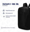 Pacsafe Vibe Backpack - 20 L - Geschikt voor 13-inch laptop - RFID-blokkerend - PopNLock veiligheidsclip - Rugtas - Rugzak - Zwart