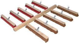SOREX Bezemset - Kokos/Elaston - 600mm met 10 stelen (5 stuks)