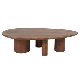 Home67 Salontafel Amir 140 x 80 cm - Mangohout