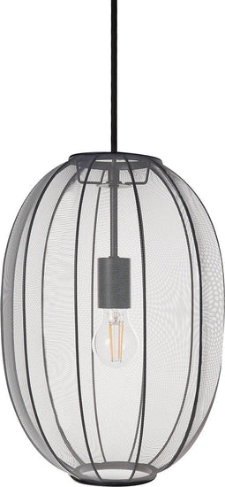 PADAMO - Hanglamp - Zwart - Nylon