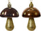 Paddenstoel kunststof d5h7 cm a2 2st kerst