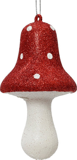 Paddenstoel plc l6.4b6.4h11.4 cm mlt kerst
