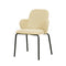 Paddy Stapelbare stoel gestoffeerd - Beige - SET VAN 2