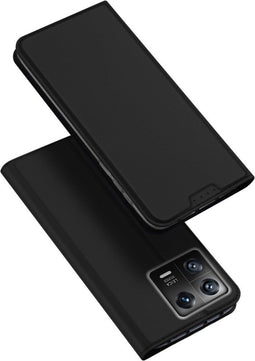Dux Ducis - Geschikt voor Xiaomi 13 - Slim bookcase hoesje - Zwart