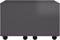 vidaXL - Salontafel - 60x60x38 - cm - bewerkt - hout - hoogglans - grijs