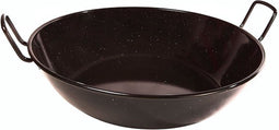 Paellapan Diep,28cm zwart