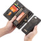 Caseme - vintage 2 in 1 portemonnee hoes - Geschikt voor iPhone SE (2022 / 2020) / 8 / 7 / 6(s) - Grijs