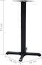 vidaXL Bistrotafelpoot 56x56x72 cm gietijzer zwart