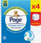 Page - Vochtig Toiletpapier Fresh - 4 x 42 vellen