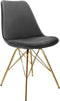 Kick Kuipstoel Velvet Goud - Goud Frame