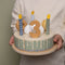 Little Dutch - Verjaardagstaart - 26 stuks - Blauw