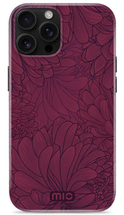 MIO by Mobilize Berry Blooms Magsafe Compatible for iPhone 16 Pro Max