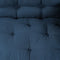 vidaXL - Pallet - Sofa - Kussen - met - Arm- - en - Rugsteun - - - Blauwe - Stof