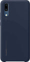 Huawei P20 - Silicon Case - Krasbestendig Schokbestendig - Blauw