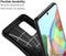 Spigen Rugged Armor - Back Cover - TPU - Samsung Galaxy A71 - Schokbestendig - Zwart