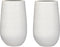Mica Decorations Gabriel Vaas - H35 x Ø21 cm - Keramiek - Wit
