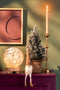 House of Seasons Deco Bal met LED Verlichting - H20 x Ø20 cm - Glas - Wit