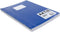 Pakket van 5-pak schriften - Ruit 10mm - A4 Formaat - Basic - Rood / Blauw / Zwart