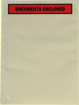 Paklijstenvelop Dokulops C4, ft 322 x 225 mm, doos van 500 stuks, tekst: documents enclosed