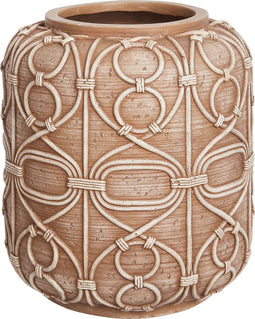 PALAMAS - Bloempot - Lichtbruin - Magnesium