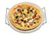 Cadac Pizzasteen 42 cm - Rond - Temperatuur tot 300°C - Beige