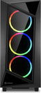 ATX Semi-tower Box Sharkoon 4044951028498 Black
