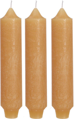 Palermo kaarsen set 3 stuks dia. 3.5 x H 17 cm honing