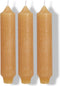Palermo kaarsen set 3 stuks dia. 3.5 x H 17 cm honing