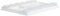 Palet conda 20 x 15 x 3 cm plastic wit | 1 stuk