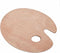 Palet conda ovaal 30 x 40 cm 5 mm hout | 1 stuk