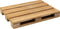 Pallet - mini - hout - 18.5x13.5x2.3cm - naturel - 10 stuks