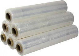 Palletfolie | ft 50 cm x 300 m | 20 mu | doos van 6 stuks | transparant