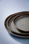 Palmer Bord David Mucky 17 cm Bruin Stoneware 2 stuks