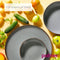 Palmer Bord diep Antigo 19 cm Blauw Porselein 2 stuks