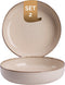 Palmer Bord diep Antigo 19 cm Crème Porselein 2 stuks