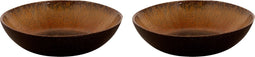 Palmer Bord diep Cecil 21 cm Bruin Stoneware 2 stuk(s)