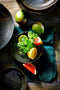 Palmer Bord diep coupe Metallic 26 cm Groen Stoneware 2 stuk(s)