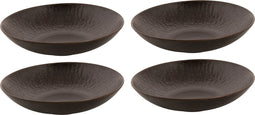 Palmer Bord diep coupe Ruston 22 cm Bruin Stoneware 4 stuks