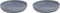Palmer Bord diep Sandy Loam 22 cm Blauw Stoneware 2 stuks
