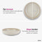 Palmer Bord diep Sandy Loam 22 cm Grijs Stoneware 2 stuk(s)