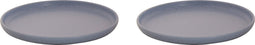 Palmer Bord Sandy Loam 28 cm Blauw Stoneware 2 stuks