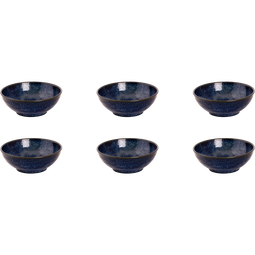 Palmer Bowl Kiryu 12.5 cm 25 cl Blue Porcelain 6 piece(s)