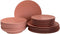Palmer - Cubical - Serviesset - 6 persoons - 18 delig - Roze - Stoneware - Bordenset