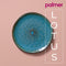 Palmer - Lotus - Serviesset - 6 persoons - 24 delig - Turquoise/Zwart - Stoneware - Bordenset