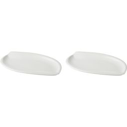 Palmer Plate White Delight 28 x 19 cm White Porcelain 2 piece(s)