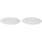 Palmer Plate White Delight 29 cm White Porcelain 2 piece(s)
