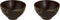 Palmer Schaal Jungle Aurora 15 cm 57 cl Bruin Stoneware 2 stuk(s)