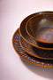 Palmer Schaal Magmatic 17 cm 51 cl Bruin Stoneware 2 stuks
