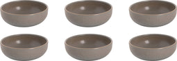 Palmer Schaal Sandy Loam 12 cm 30 cl Grijs Stoneware 6 stuks